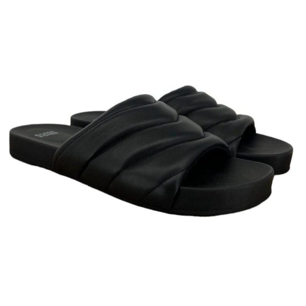 Eileen Fisher Black Slide Sandals